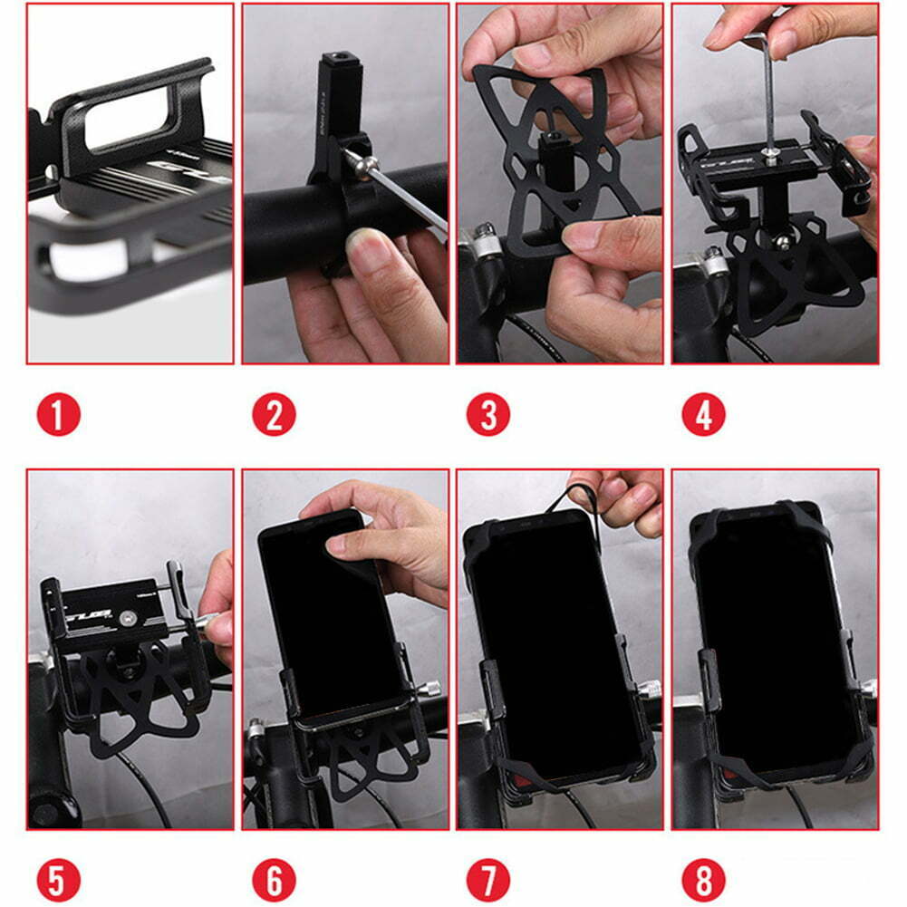 GUB P10 M365 Adjustable Mobile Phone Stand Holder M365 Pro Electric Scooter Bicycle Handlebar Mount Bracket Rack Moto Device