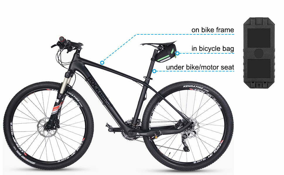 Awapow Waterproof Bike Motorcycle Electric Bicycle Security Anti Lost Wireless Remote Control Vibration Detector Alarm Awapow Waterproof Bike Motorcycle Electric Bicycle Security Anti Lost Wireless Remote Control Vibration Detector Alarm