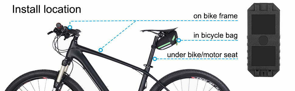 Awapow Waterproof Bike Motorcycle Electric Bicycle Security Anti Lost Wireless Remote Control Vibration Detector Alarm Awapow Waterproof Bike Motorcycle Electric Bicycle Security Anti Lost Wireless Remote Control Vibration Detector Alarm